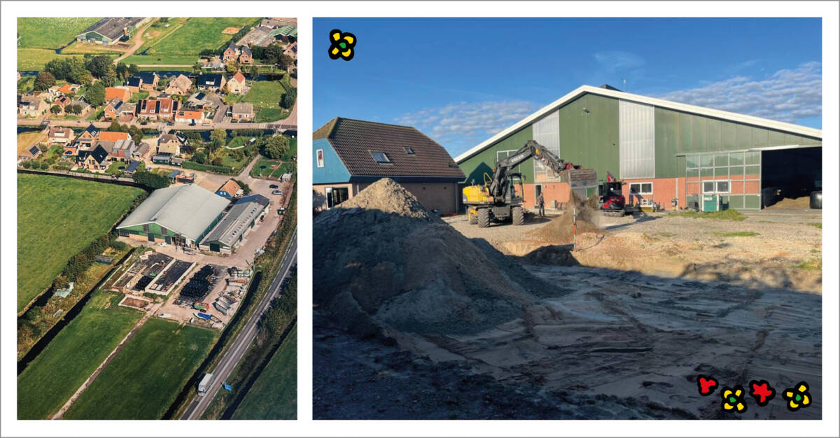 Collage bouw Rijpwetering