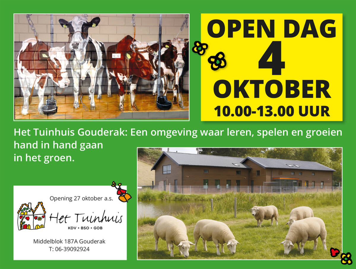 Gouderak website opendag